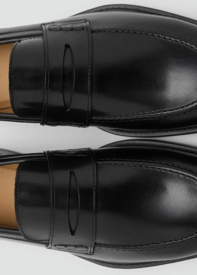 Penny Loafers aus Leder Penny Loafers aus Leder