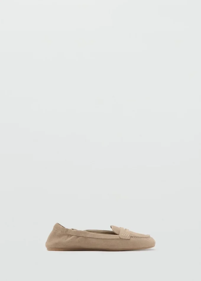 Penny Loafers aus Wildleder Penny Loafers aus Wildleder