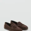 Penny Loafers aus Wildleder