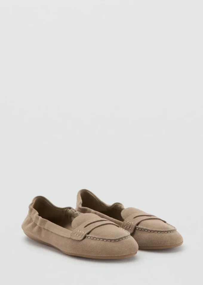 Penny Loafers aus Wildleder Penny Loafers aus Wildleder