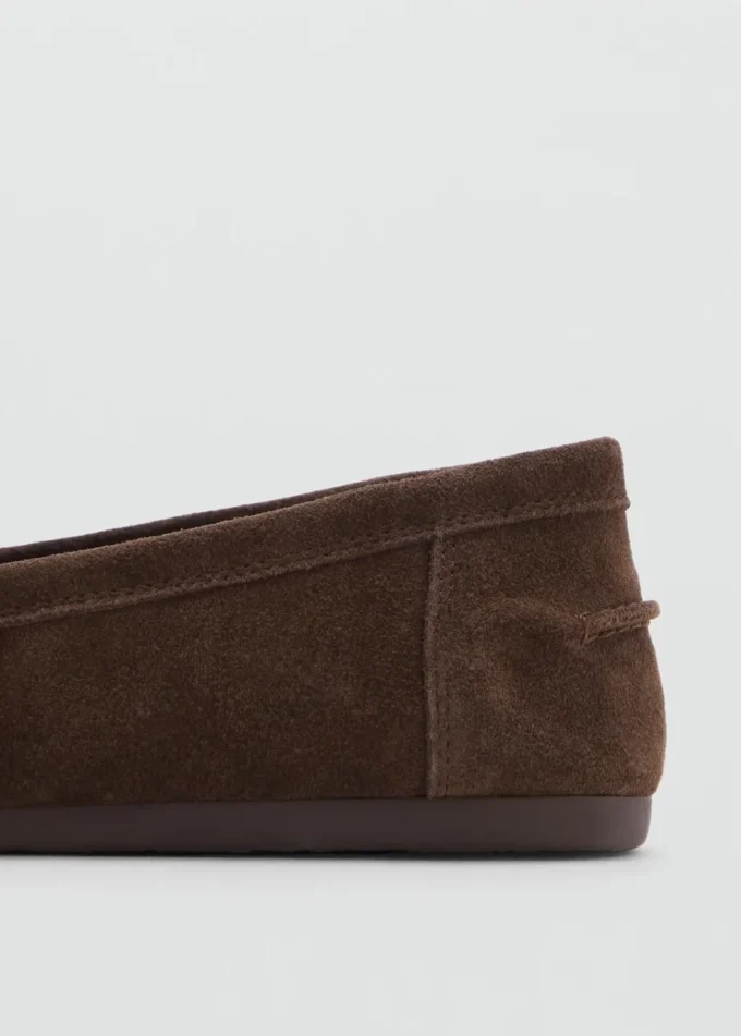 Penny Loafers aus Wildleder