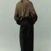 Plisseehose mit Reißverschluss