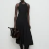 Plisseekleid mit Neckholder Plisseekleid mit Neckholder