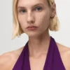 Plisseekleid mit Neckholder Plisseekleid mit Neckholder