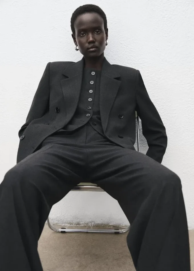 Plissierte Anzughose Plissierte Anzughose