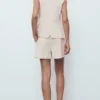 Plissierte Anzugshorts Plissierte Anzugshorts