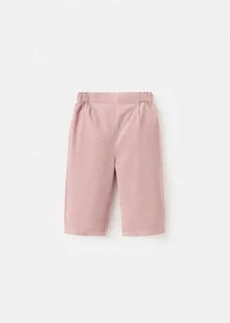 Plissierte Cordhose