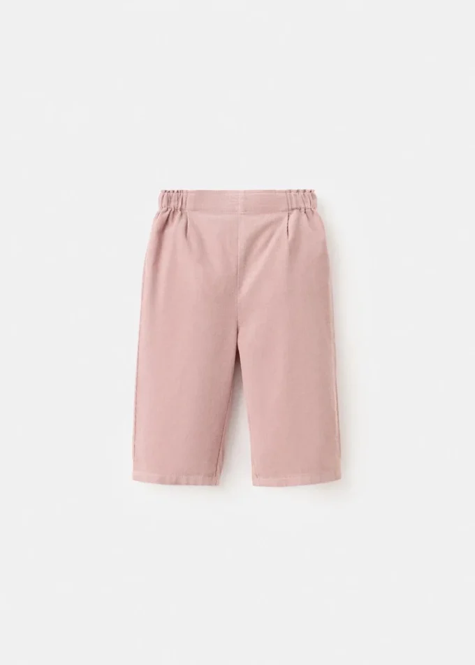 Plissierte Cordhose Plissierte Cordhose