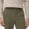 Plissierte Slim-Fit-Hose