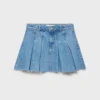 Plissierter Jeansrock Plissierter Jeansrock