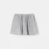 Plissierter Metallic-Rock Plissierter Metallic-Rock