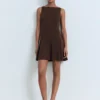 Plissiertes A-Linien-Kleid Plissiertes A-Linien-Kleid