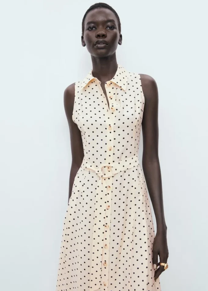 Polka-Dot-Hemdkleid Polka-Dot-Hemdkleid