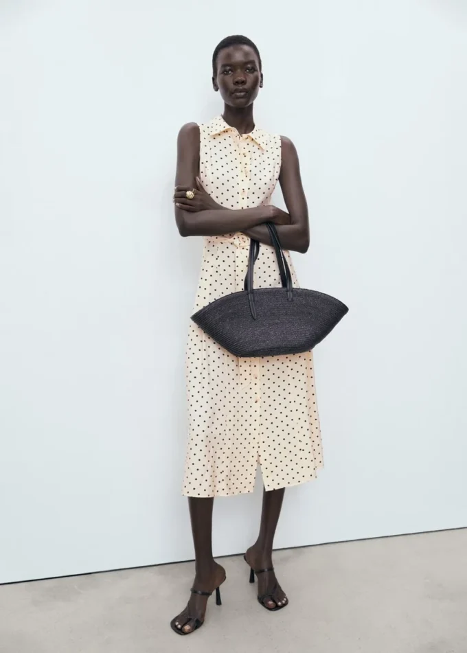 Polka-Dot-Hemdkleid Polka-Dot-Hemdkleid