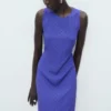 Polka-Dot-Kleid mit Schleife Polka-Dot-Kleid mit Schleife