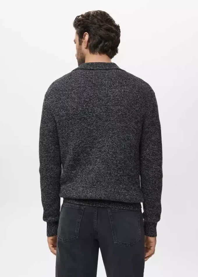 Polo-Pullover aus 100 % Baumwolle Polo-Pullover aus 100 % Baumwolle
