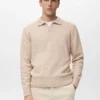Polo-Pullover aus Wollmischung Polo-Pullover aus Wollmischung