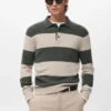 Polo-Pullover aus Wollmischung Polo-Pullover aus Wollmischung