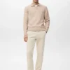 Polo-Pullover aus Wollmischung Polo-Pullover aus Wollmischung