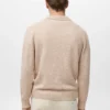 Polo-Pullover aus Wollmischung Polo-Pullover aus Wollmischung