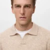 Polo-Pullover aus Wollmischung Polo-Pullover aus Wollmischung
