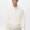Polo-Sweatshirt mit regulärer Passform Polo-Sweatshirt mit regulärer Passform