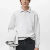 Polo-Sweatshirt mit regulärer Passform