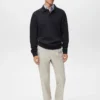 Polo-Sweatshirt mit regulärer Passform Polo-Sweatshirt mit regulärer Passform