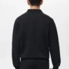 Polo-Sweatshirt mit regulärer Passform Polo-Sweatshirt mit regulärer Passform