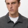 Polo-Sweatshirt mit regulärer Passform