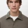 Polo-Sweatshirt mit regulärer Passform