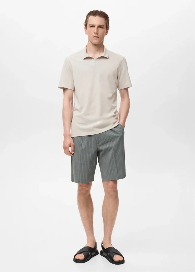 Polohemd aus Baumwollpiqué Polohemd aus Baumwollpiqué