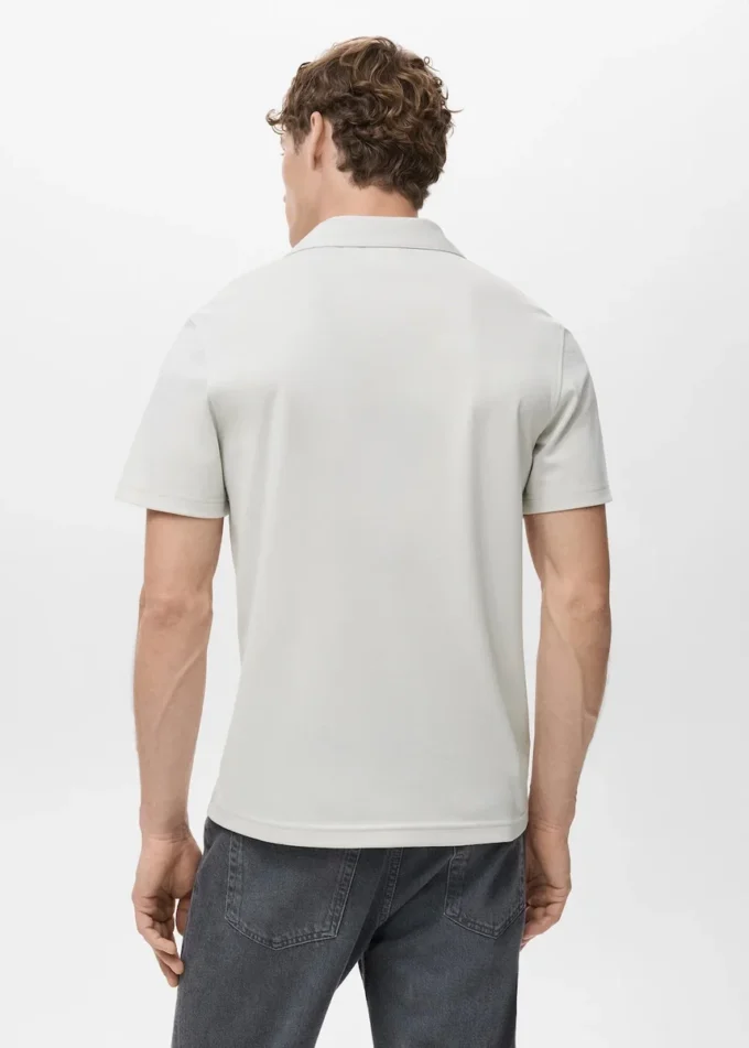 Polohemd aus Baumwollpiqué Polohemd aus Baumwollpiqué