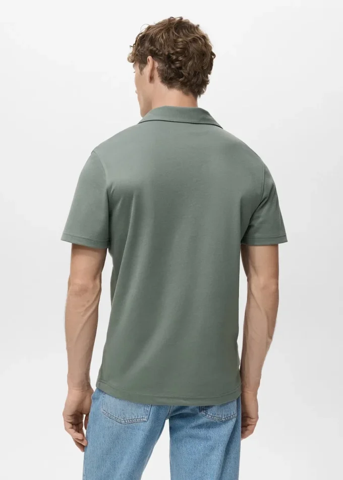 Polohemd aus Baumwollpiqué Polohemd aus Baumwollpiqué