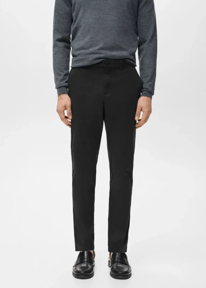 Prato kurze, konisch geschnittene Chino-Hose Prato kurze, konisch geschnittene Chino-Hose