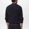Pullover aus 100 % Baumwolle mit Perkins-Ausschnitt Pullover aus 100 % Baumwolle mit Perkins-Ausschnitt