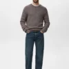 Pullover aus 100 % Baumwolle mit Sprenkeln Pullover aus 100 % Baumwolle mit Sprenkeln