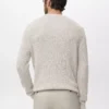Pullover aus 100 % Baumwolle mit Sprenkeln Pullover aus 100 % Baumwolle mit Sprenkeln