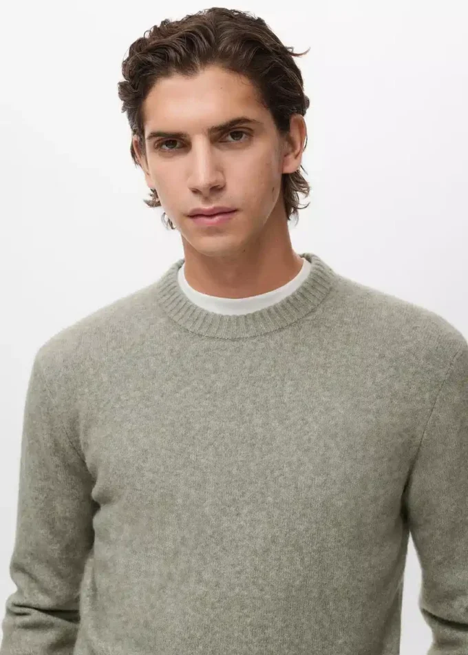 Pullover aus Woll-Alpaka-Mischung