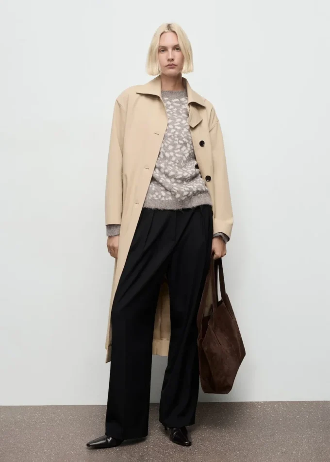 Pullover mit Animal-Print