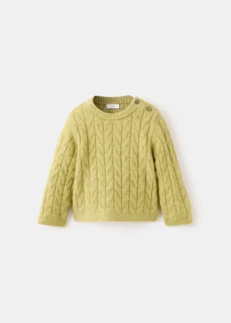 Pullover mit Fischgrätenmuster
