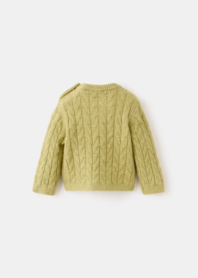 Pullover mit Fischgrätenmuster Pullover mit Fischgrätenmuster