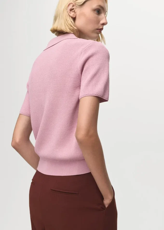 Pullover mit Hemdkragen Pullover mit Hemdkragen