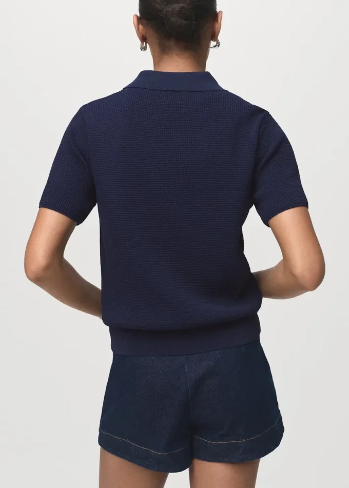 Pullover mit Hemdkragen Pullover mit Hemdkragen