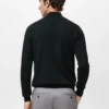 Pullover mit Reißverschluss aus 100 % Merinowolle