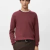 Pullover mit Rundhalsausschnitt aus 100 % Merinowolle