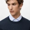 Pullover mit Rundhalsausschnitt aus 100 % Merinowolle