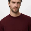Pullover mit Rundhalsausschnitt aus 100 % Merinowolle