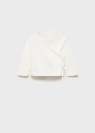Pullover mit Schleife