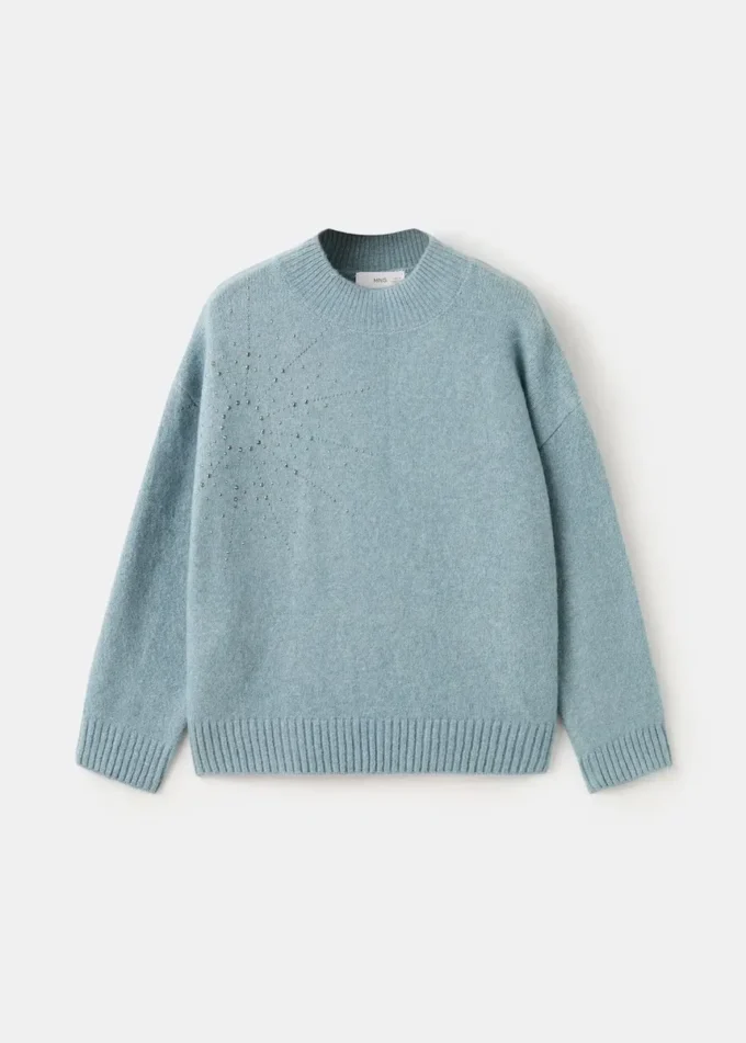 Pullover mit Strassdetails